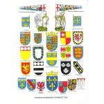Heraldic Card : The Battle of Agincourt, 25th October 1415